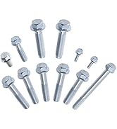 PTNHZ B Series Transmission Bolt Kit Metal Hard Engine Screws Rustproof Bolts Set Compatible For ...