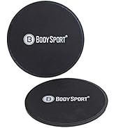 Body Sport Gliders – Exercise Sliders – Workout Sliders – Gliders Exercise Discs – Floor Sliders ...