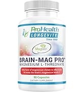 Brain-Mag Pro (Magnesium L-Threonate) (90 Capsules) by ProHealth Longevity