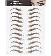 Eyebrow Transfers, Eyebrow Tattoo Sticker Eyebrow Transfer Sticker for Women,Eyebrows Tattoo Stic...