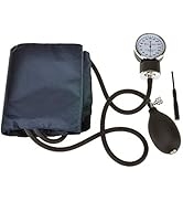 Dealmed Professional Aneroid Sphygmomanometer – Manual Arm Blood Pressure Monitor with Child Size...