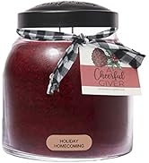 A Cheerful Giver — Holiday Homecoming - 34oz Papa Scented Candle Jar with Lid - Keepers of the Li...