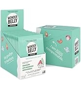 Wonderbelly Maximum Strength Antacid Chewable Tablets, 1000mg Calcium Carbonate, Instant Heartbur...