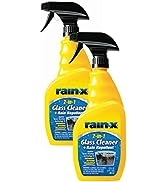 Rain-X 5071268-2 Glass Cleaner + Rain Repellent, 23 fl oz., Pack of 2