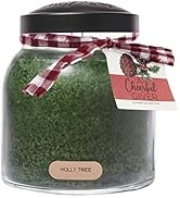 A Cheerful Giver — Holly Tree - 34oz Papa Scented Candle Jar with Lid - Keepers of the Light - 15...