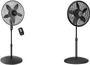 18''Floor Fan Black + Fan, 1827