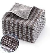 Stainless Steel Microfiber Cloth Double-Sided Cleaner Rag, Non-Scratch Scrub Cleaning Polishing T...