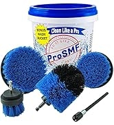 ProSMF Drill Brush Attachment Set - Scrub Brush for Drill - Drill Brush Power Scrubber - Marine -...