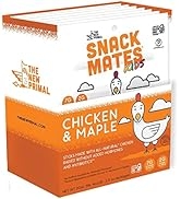 Snack Mates by The New Primal, Chicken & Maple Stick, All-Natural Chicken, High Protein and Low S...