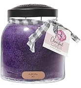 A Cheerful Giver - Aurora Sky - 34oz Papa Scented Candle Jar with Lid - Keepers of The Light - 15...