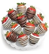 Golden State Fruit Chocolate Covered Strawberries, 12 Dark/Milk/White Delight