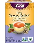 Yogi Tea - Kava Stress Relief (6 Pack) - Eases Tension and Promotes Relaxation - Caffeine Free - ...