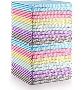 Easy Clean Fish Scale Nanoscale Dish Cloths,Streak Free Miracle Microfiber Cleaning Cloths for Ki...