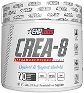 EHPlabs CREA-8 Creatine Monohydrate Powder - Creatine Powder for Building Lean Muscle Mass, Impro...