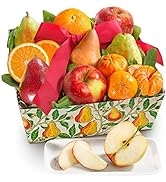 Orchard Favorites Fruit Basket Gift, 10 Piece Set