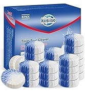 KIISSIISO Commercial Household Bathroom Cleaners, 28 Pack Toilet Bowl Cleaner Tablets, Automatic ...