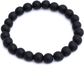 Stretch Bracelet: Onyx (lava)