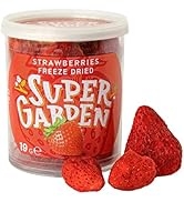 Freeze dried Strawberries - Freeze Dried Fruit - Delicious & 100% Pure Dried Strawberries Unsweet...