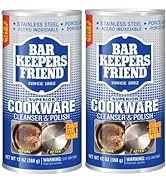 Bar Keepers Friend Cookware Cleanser & Polish - 12oz (2 Pack)