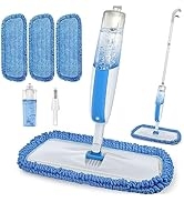 Microfiber Spray Mop for Floor Cleaning - MANGOTIME Hardwood Floor Mop Dry Wet Mop for Hardwood W...