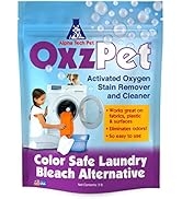 OxzPet Laundry Whitener | Color Safe Detergent Laundry Bleach Alternative | Animal Odor and Stain...