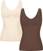 Beige/Brown 2pk