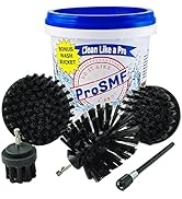 ProSMF Drill Brush Attachment - Scrub Brush for Drill - Grill Brush Set - Power Scrubber Brush Ki...