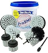 ProSMF Drill Brush Set Car Detailing - Scrub Brush for Drill - Power Scrubber Drill Brush Attachm...