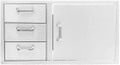 39-Inch Traditional Reversible Door + 3x Drawer