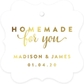 Homemade for You Frame