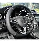 XHRING Car Steering Wheel Cover for BMW X5 X3 X7 3 5 Series 328i 528i 535i 530i 540i 320i X1 X2 X...