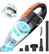 SIMWAL Handheld Vacuum Cordless, Portable Car Vacuum Cleaner with Washable HEPA Filter, Mini Hand...