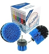 ProSMF Drill Brush Attachment Set - Scrub Brush for Drill - Drill Brush Power Scrubber - Marine -...