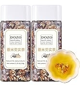 DOZO Coix Gorgon Tea 300g (10g*30 bags) 10.6OZ Ormosia Red Bean Pearl Barley Gorgon Herbal Tea An...