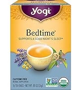 Yogi Tea - Bedtime (4 Pack) - Supports a Good Night’s Sleep - Tea with Passionflower, Chamomile, ...