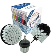 ProSMF Drill Brush Set Car Detailing - Scrub Brush for Drill - Power Scrubber Drill Brush Attachm...