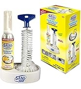 Sani Sticks SANI 360° Garbage Disposal Cleaner Kit —Lemon Scent, 10 oz Bottle of Foam with Cleani...