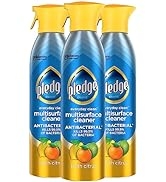 Pledge Everyday Clean Multi Surface Cleaner & Antibacterial Spray Aerosol, Works on Wood, Granite...