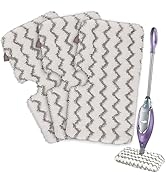 Tidy Monster Steam Mop Pads with Scrub Strips Microfiber Replacement Pad Refills for Shark Steam ...