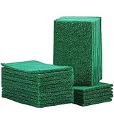 NESTLY 12 PCS Scouring Pad, Household Kitchen Scrubber, Sink, Dishware 3.9 x 5.9 Inch (10 x 15cm)...