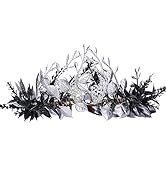 MOSTORY Handmade Elf Cosplay Fairy Crown - Flower Leaf Woodland Headpiece for Women and Men's Wed...