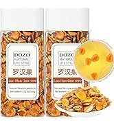 DOZO Luo Han Guo Tea 200g/7.04oz Natural Dried Siraitia Grosvenorii / Monk Fruit Core Seed Tea Na...