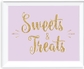 Sign Sweets Treats