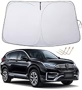 XHRING Windshield Sun Shade for Honda CRV LX EX EX-L Navi Touring 2017-2022 HRV 2016-2022 Accesso...