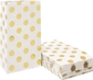 Party Favor Bags gold dot 25