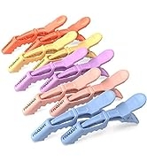 FRAMAR Pastel Alligator Hair Clips 10 Pack – Professional Alligator Clips For Hair, Hair Clips Fo...