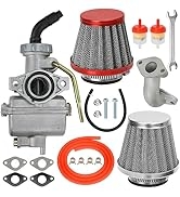 YOXUFA PZ20 20mm Carburetor Carb 35mm Air Filter Kit for Kazuma Loncin Baja TaoTao Coolster 50cc ...