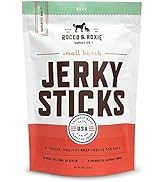 Rocco & Roxie - Jerky Dog Treats Made in USA – Puppy Supplies - Healthy Treats for Potty Training...