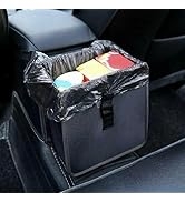 XHRING Car Trash Garbage Can for Jeep Wrangler JL JK Gladiator Renegade Cherokee Compass Grand Ch...