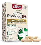 Jarrow Formulas Jarro-Dophilus EPS Gut Rescue Probiotics 50 Billion CFU with 8 Cliniy-Studied...